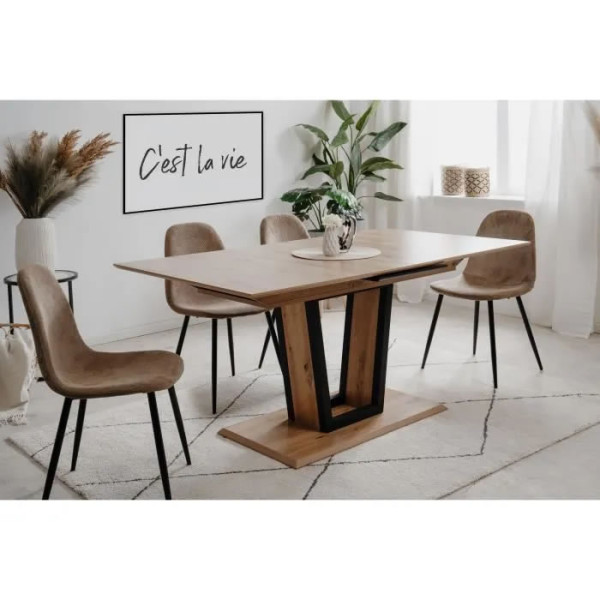 Table extensible - SORIA - Rectangulaire - 10 personnes